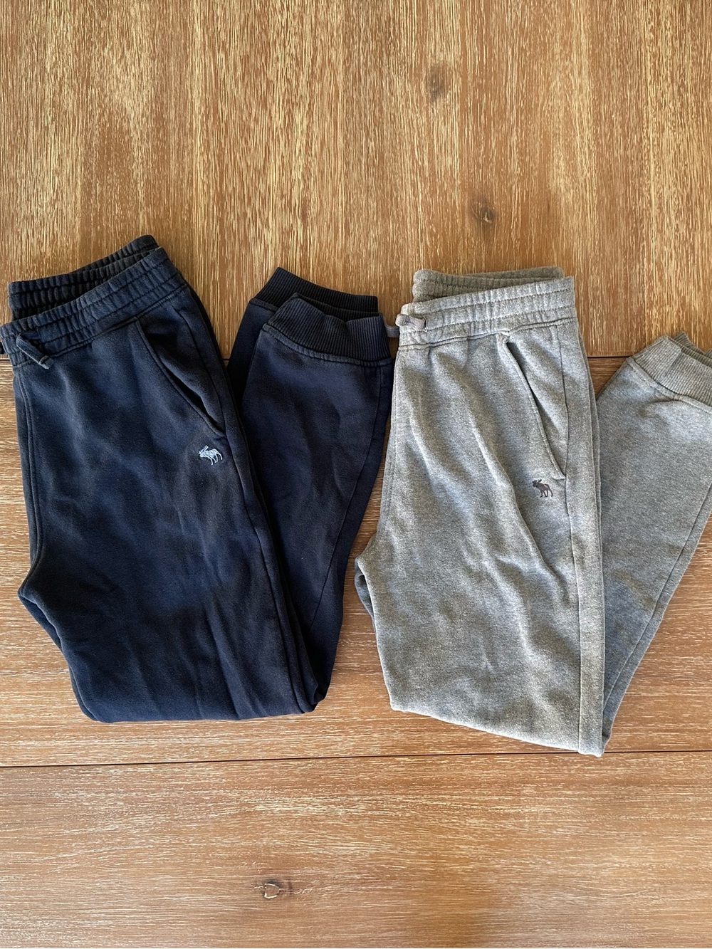 abercrombie kids Navy & Gray Jogger Pants - 2 Pack Size 13/14